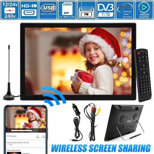 12v tv portable - 15.4",