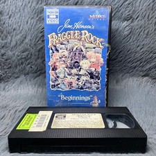 Fraggle Rock Beginnings VHS 1986 Thorn EMI Jim Henson The Muppets Video Rare