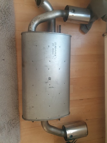 Subaru exhaust downpipe - exhaust,