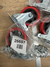 Rubber Swivel Wheel Trolley Caster