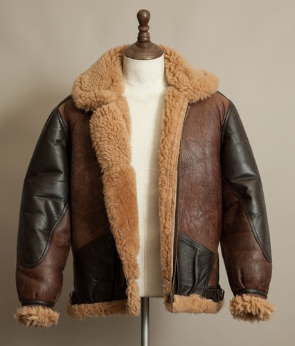 Vintage cirrus sheepskin - b-3,