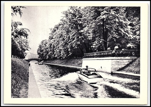 1964 leningrad swan canal - 1964,