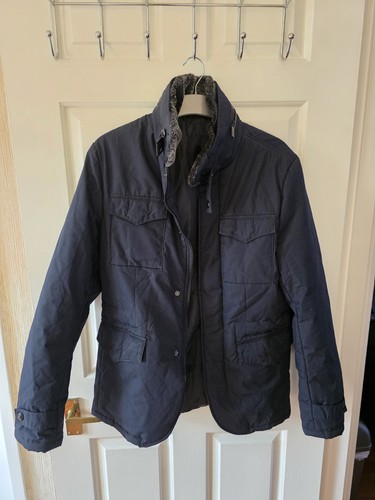 Zara dark blue coat - dark, eu