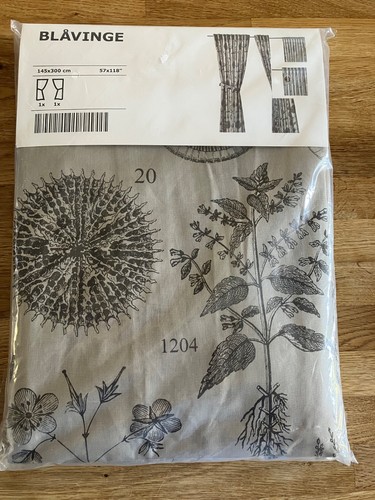 Ikea blavinge curtains with - ikea,