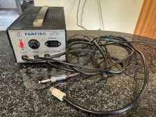 Farfisa ATX PSU for Transivox Accordion with bag, pedal, cable, working.