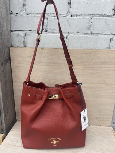 Polo assn burgundy faux - burgundy,