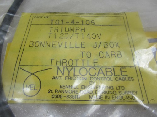 Venhill triumph t120v - triumph, t120v/t140v