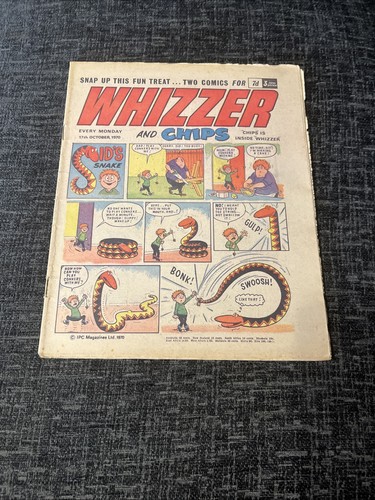 Whizzer and chips - whizzer, comic
