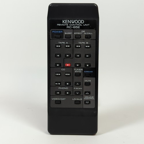 Kenwood 65e rc65e remote - kenwood,