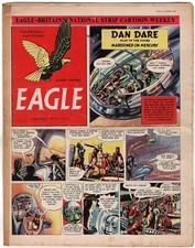 Eagle vol 3 #33, 21st November 1952. GD/VG. Dan Dare.