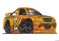 FORD RACING PICKUP YELLOW