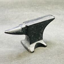 Miniature Anvil 3.5" x 2" Cast Iron Gloss Black 239g Paperweight Ring Stand