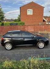 SEAT IBIZA 6J MK4 5 DOOR BLACK