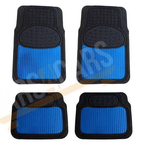 Blue metallic checker style - blue,