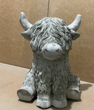 Highland Cow Stone Concrete