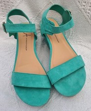 Primark Green Suede Effect