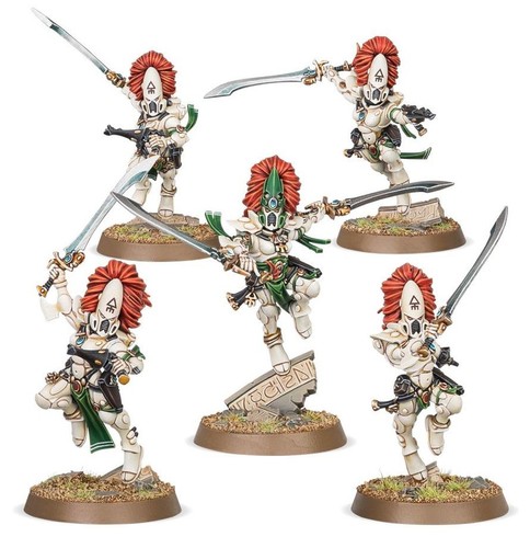 Eldar howling banshees - banshees,