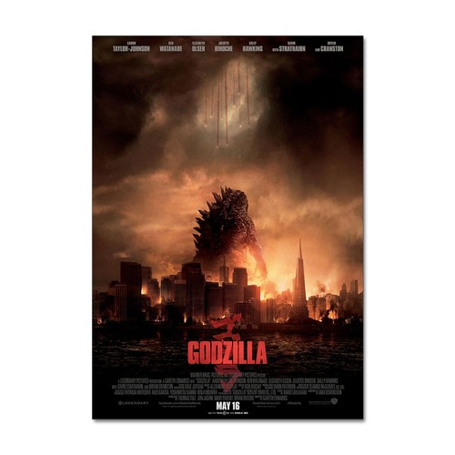 Godzilla movie poster - movie, |