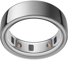 OURA Ring 4 - Health & Fitness Sleep Tracker Smart Ring- Silver - Size 8