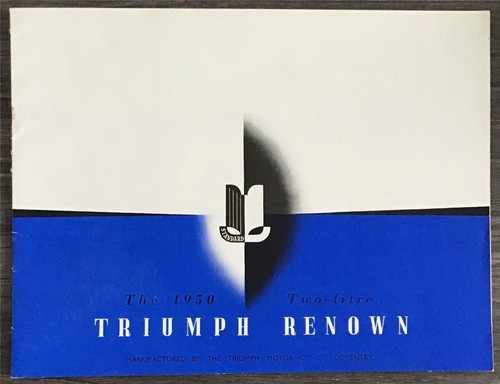 Triumph renown litre car - triumph,