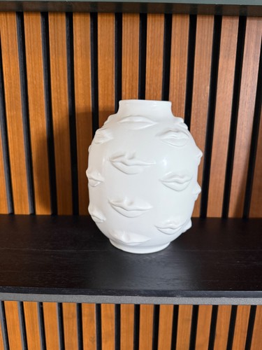 Round lip vase matte finish - vase,