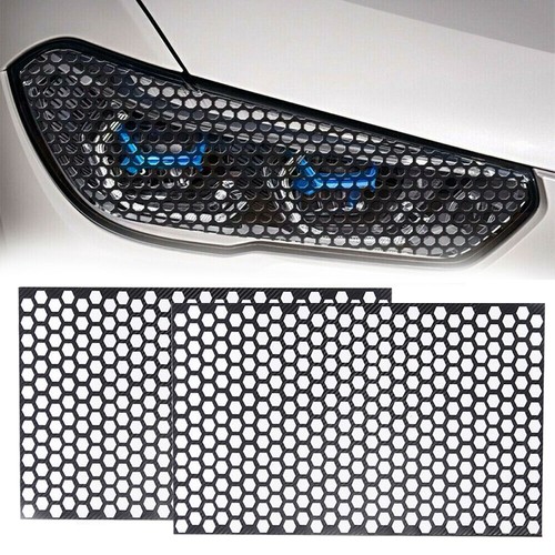 Car taillight cover black - 2x,