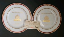 TWO Cunard Millennium Cruise “Caronia” Plate 12” and Gift Card Ocean Liner 