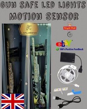Gun Safe Cabinet Motion sensor 3M LED Light Rifle Gun Infac Brattonsound GDK 