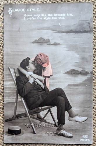Romance couple kissing deck - romance,