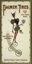 Vintage advert palmer tires - palmer,