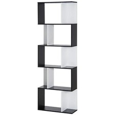 HOMCOM 5-tier Bookcase Storage