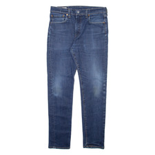 LEVI'S 512 BIG E Jeans Mens Blue Slim Tapered W33 L32