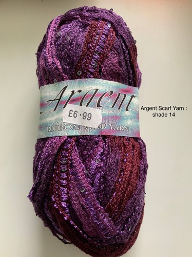 Argent scarf ribbon web - ,