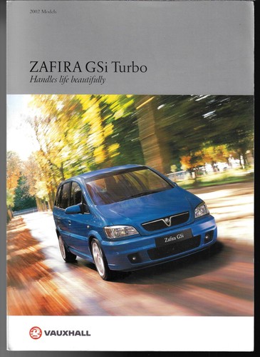 Vauxhall zafira gsi turbo - gsi,