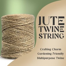 3 ply Jute Natural Brown