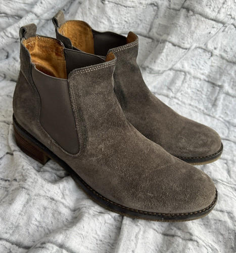 Gabor grey suede womens - grey, boot