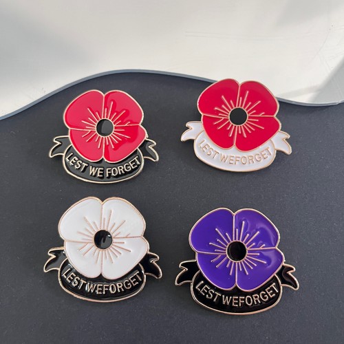 Lest forget poppi pin - we,