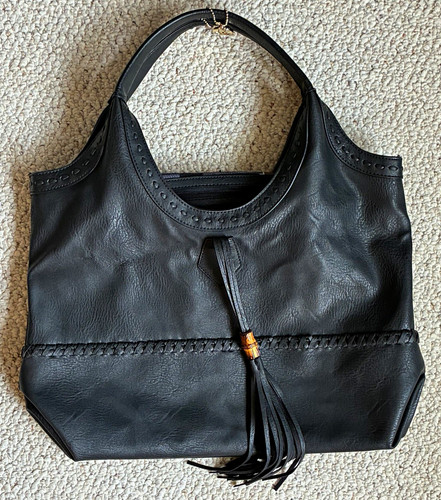 Big buddha black faux - big, leather