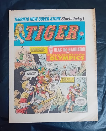 Tiger comic 4th july 1964 - july, roy