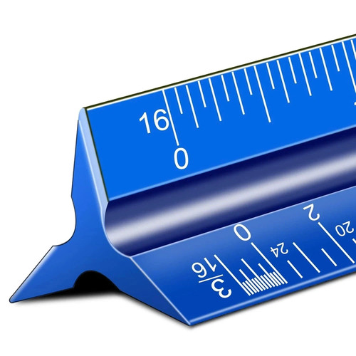 Architectural scale ruler - architectural,