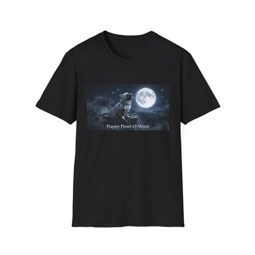 Howling frenchie full moon - frenchie, at