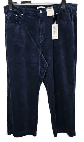 Corduroy trousers wide leg - corduroy,