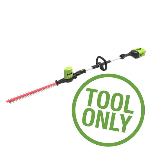 Greenworks 60v pole hedge - greenworks,