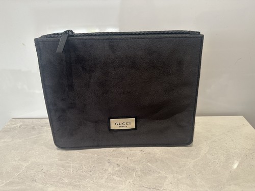Black gucci makeup wash bag - gucci,
