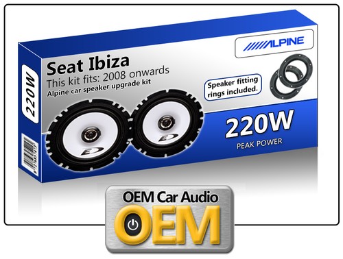 Seat ibiza front door speakers - seat,
