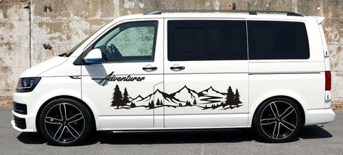 Mountains decals compatible - 2x,