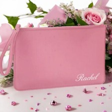 Personalised Clutch Bag Name