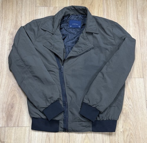 Zara man khaki bomber jacket - khaki,