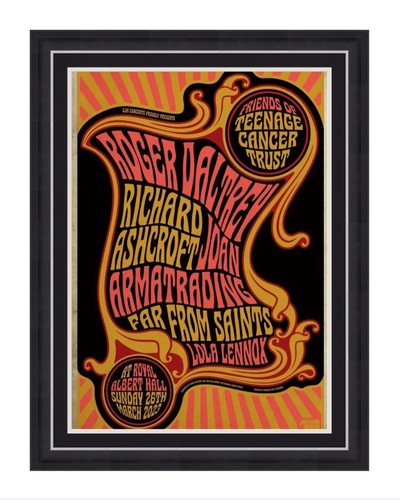 Roger daltrey hand - hand, signed