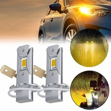 2Pcs H3 LED Fog Light Bulb